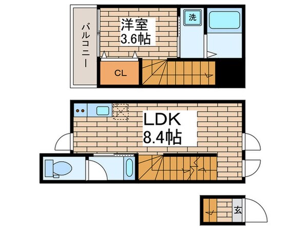 アイコート多摩川の物件間取画像